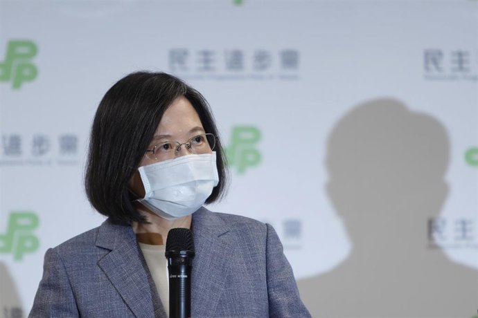 Archivo - La presidenta de Taiwán, Tsai Ing Wen.