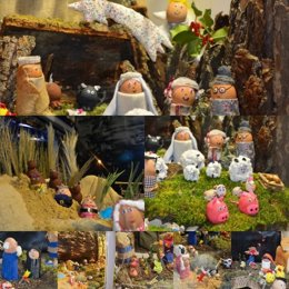 Belén de El Colmadito de la Calle Real, ganador del concurso en Soria.