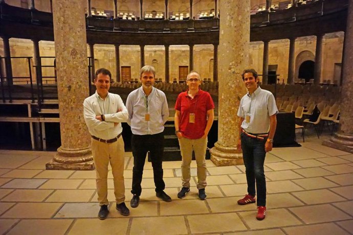 Investigadores que han estudiado la acústica del Carlos V