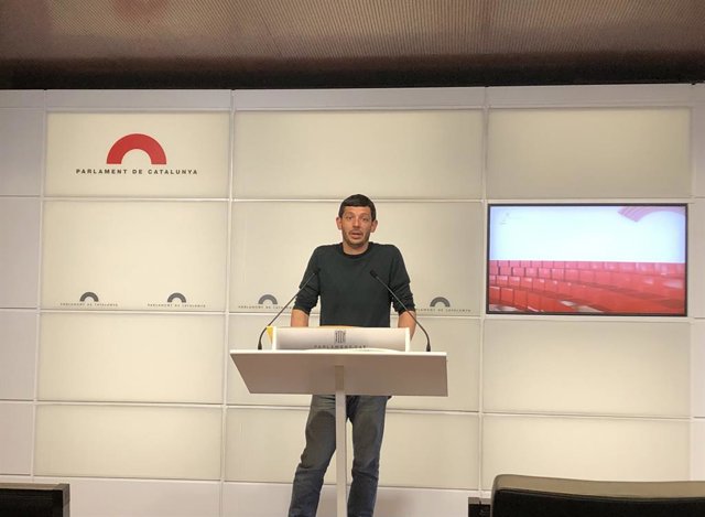 El diputat de la CUP al Parlament Xavier Pellicer 