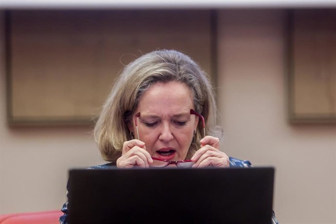 La vicepresidenta primera del Gobierno y ministra de Asuntos Económicos y Transformación Digital, Nadia Calviño, en una imagen de archivo. 