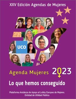 Portada de la Agenda de Mujeres 2023.