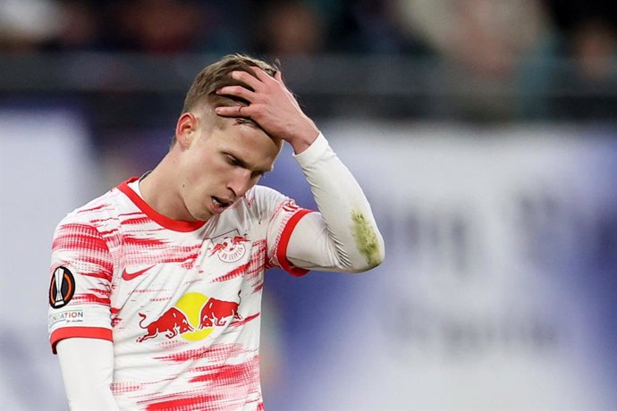Archivo - El jugador del RB Leipzig  Dani Olmo