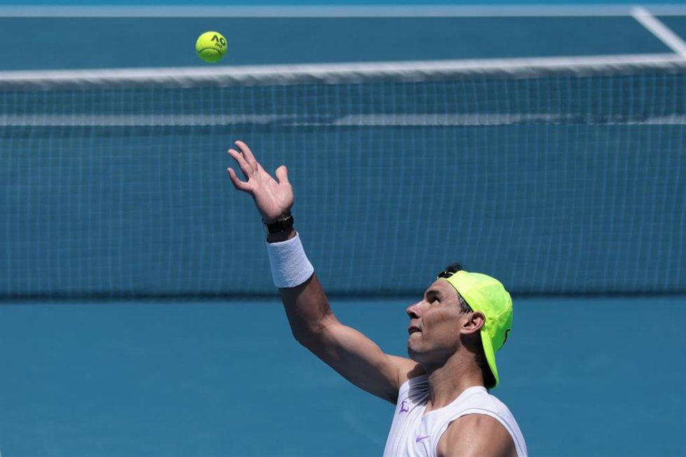 El tenista español Rafael Nadal