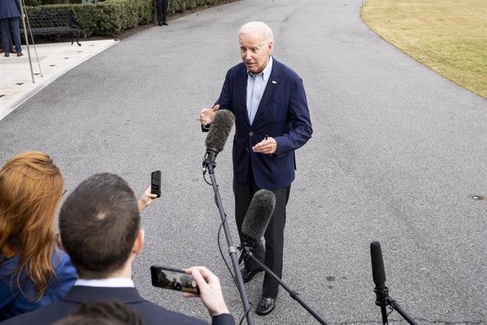 El presidente de EEUU, Joe Biden, en Washington