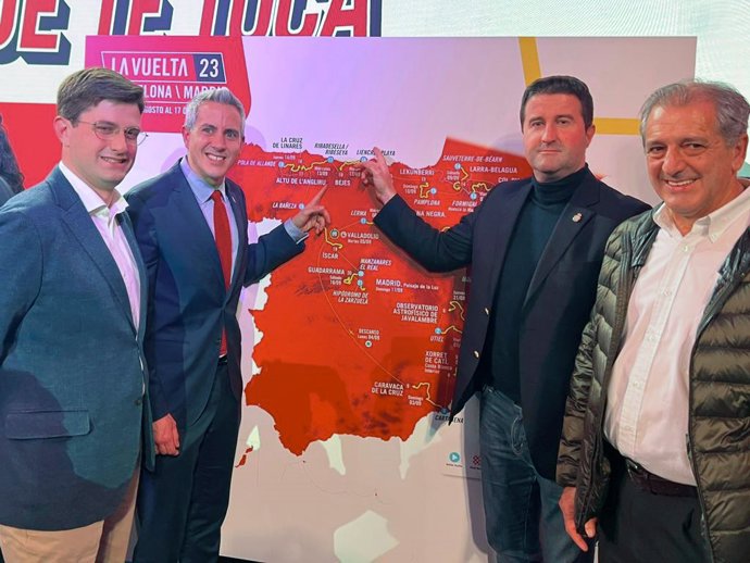 Presentación de La Vuelta Ciclista a España 2023.