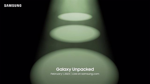 Nuevo evento Galaxy Unpacked el 1 de febrero de 2023.