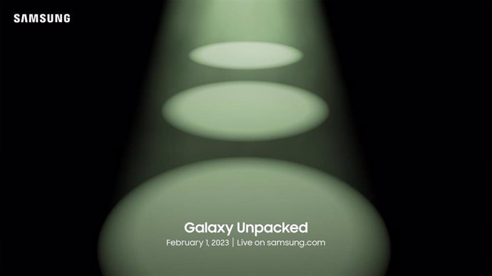 Nuevo evento Galaxy Unpacked el 1 de febrero de 2023.