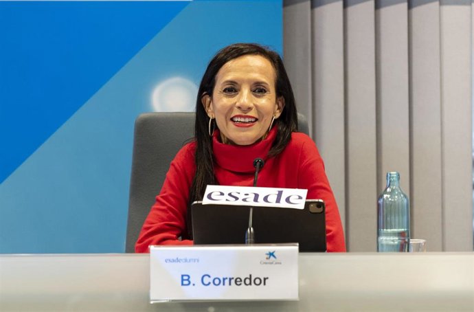 Archivo - La presidenta de Redeia, Beatriz Corredor