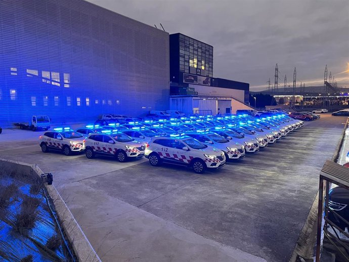 Los 48 nuevos vehículos destinados a los Puntos de Atención Continuada de Navarra