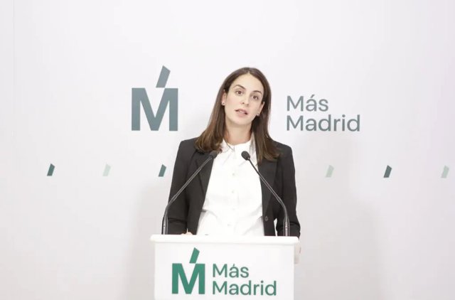 Rita Maestre, portavoz municipal de Más Madrid 