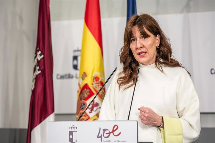 La consejera de Igualdad y portavoz del Gobierno de C-LM, Blanca Fernández