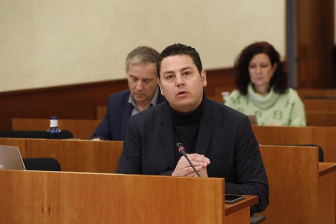 El diputado del PSOE en las Cortes de C-LM Iván Rodrigo