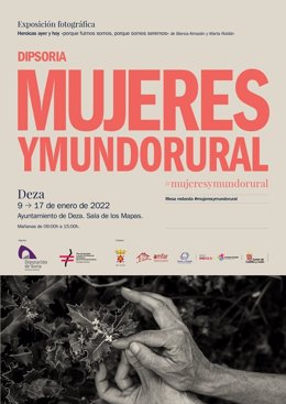 El programa 'Mujeres y Mundo Rural' de la Diputación de Soria llega a Deza con una charla y una exposición .