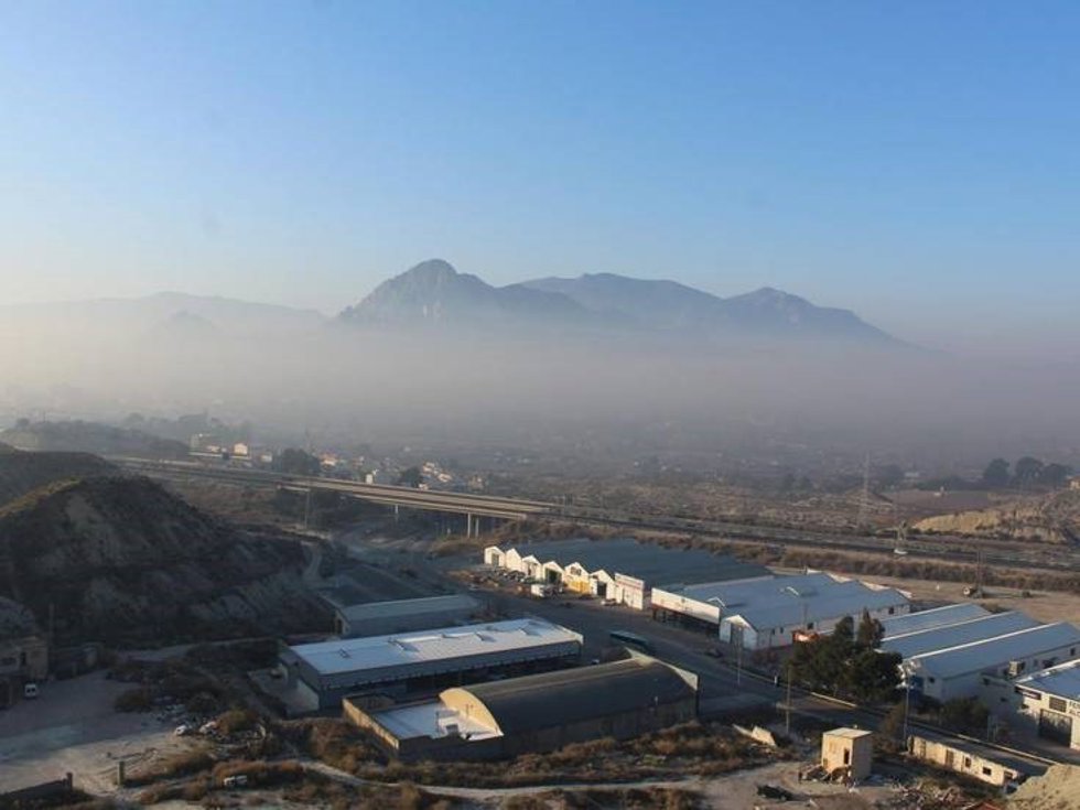 Imagen de un episodio de contaminación en Cartagena