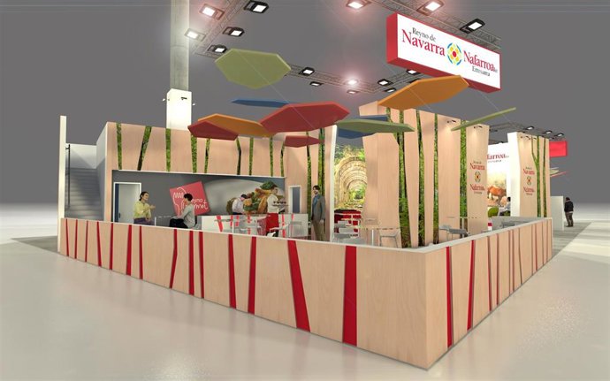 Stand de Navarra en FITUR 2023.