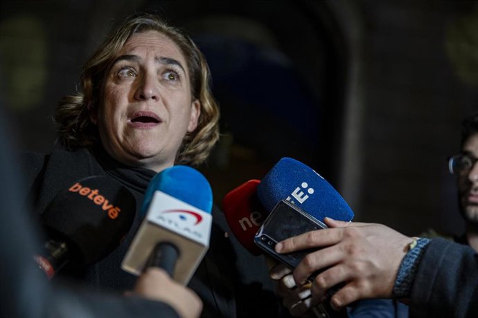 La alcaldesa de Barcelona, Ada Colau