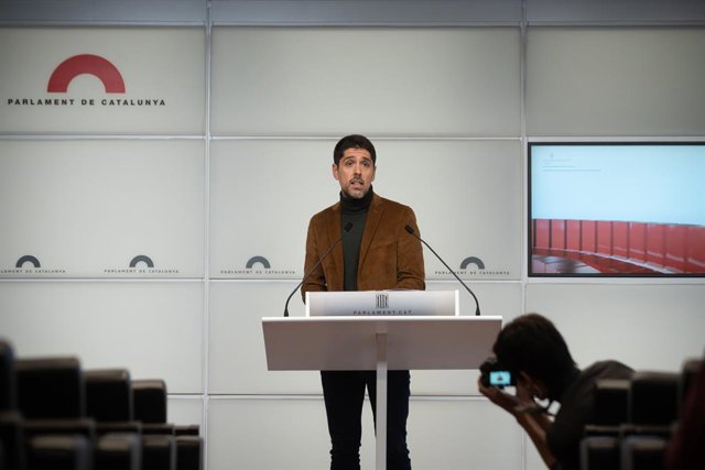 El portaveu dels comuns al Parlament, David Cid