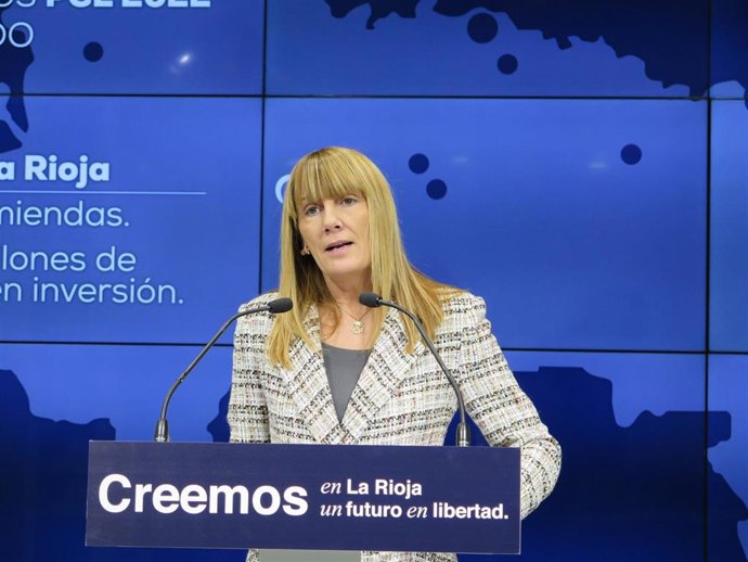 Archivo - Ana Lourdes González, senadora del PP por La Rioja