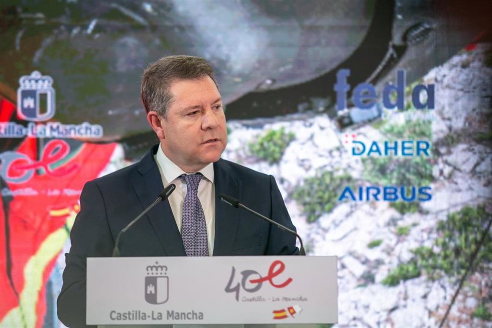 El presidente de Castilla-La Mancha, Emiliano García-Page