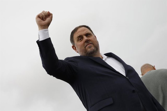 Archivo - L'exvicepresident de la Generalitat i líder d'ERC, Oriol Junqueras