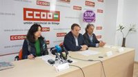 CCOO exige a la Junta de Andalucía que "rescate" la atención primaria sanitaria en Málaga