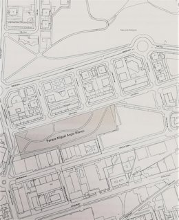 Mapa del futuro Parque Miguel Ángel Blanco