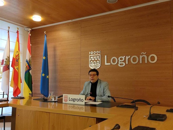 El portavoz del Equipo de Gobierno del Ayuntamiento de Logroño, Kilian Cruz