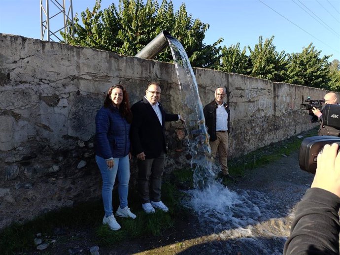 Comienzo de la recarga del acuífero de Río Verde