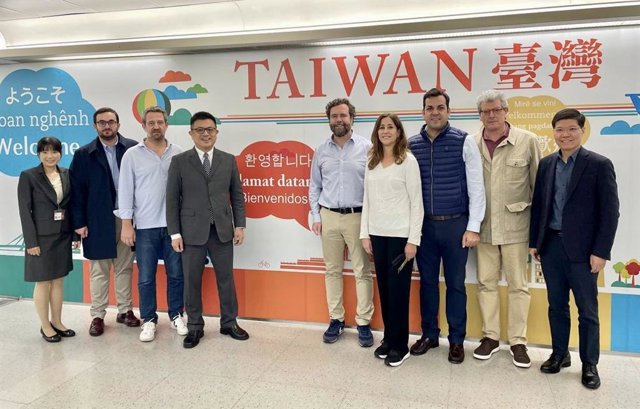 Una delegación de diputados del PP y Vox visita Taiwán.