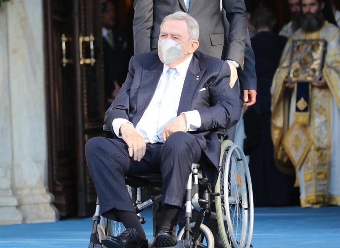 El exrey Constantino II de Grecia