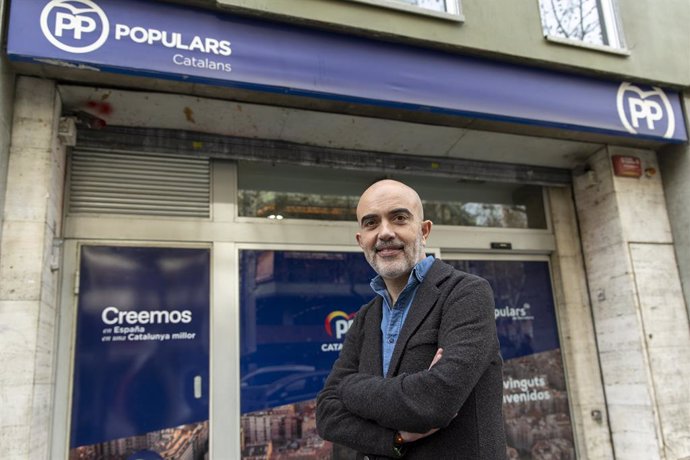 El candidat a l'alcaldia de Barcelona pel PP, Daniel Sirera