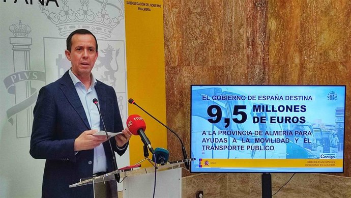 El subdelegado de Gobierno en Almería, José María Martín.