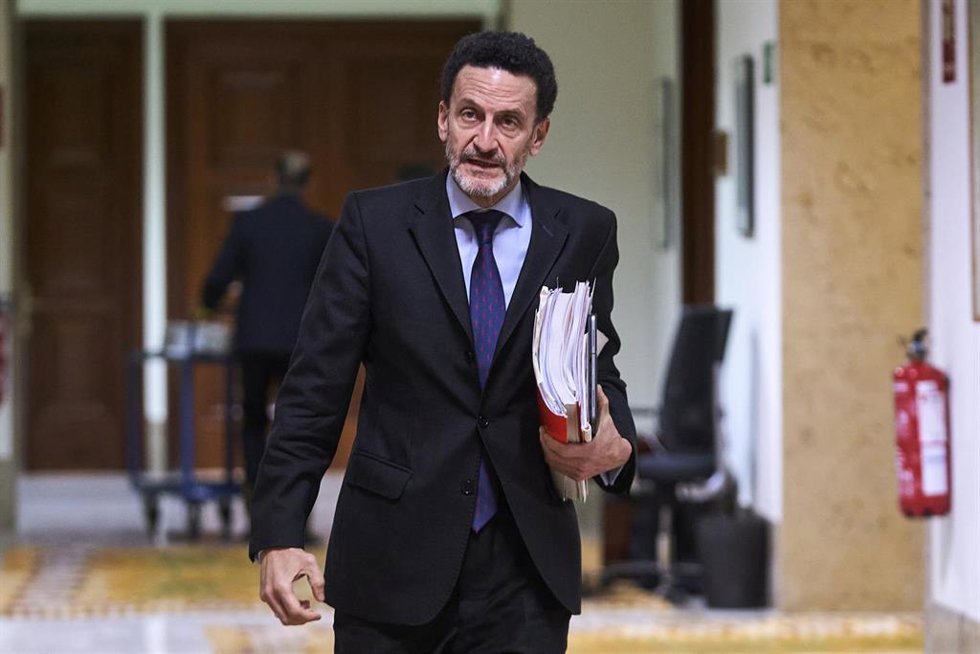El portavoz parlamentario de Ciudadanos en el Congreso, Edmundo Bal, su llegada a la reunión de la Junta de Portavoces, en el Congreso de los Diputados.