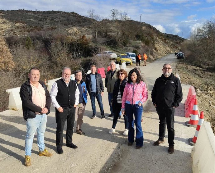 CHA destaca la mejora que supondrá para la Comarca de las Cinco Villas el arreglo de las carreteras A-1601 y A-2603.