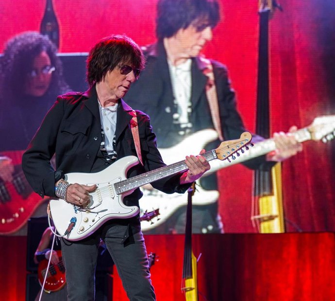 El guitarrista Jeff Beck