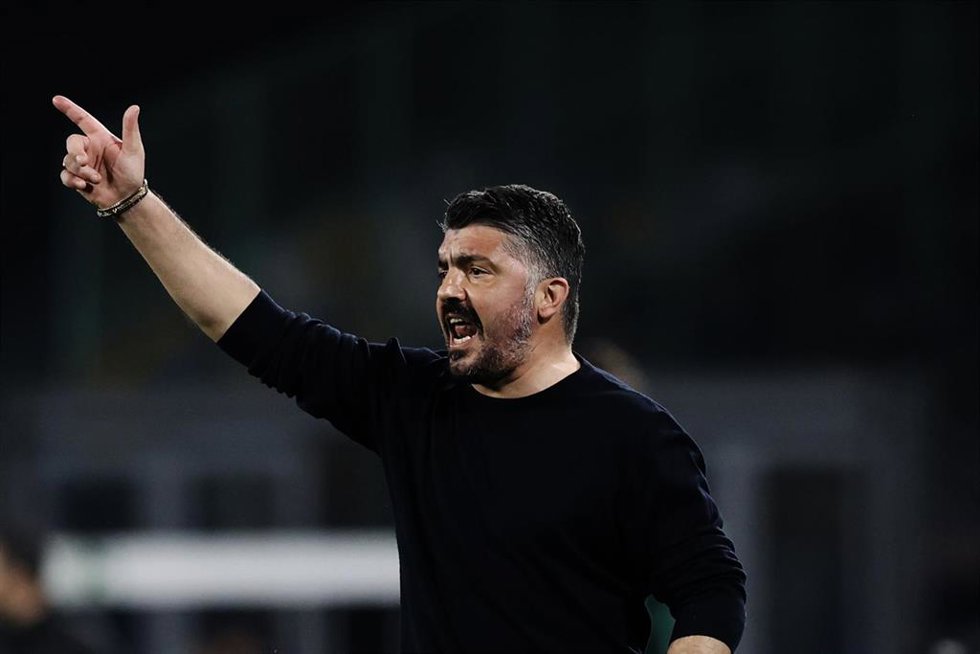 Archivo - El entrenador del Valencia, Gennaro Gattuso