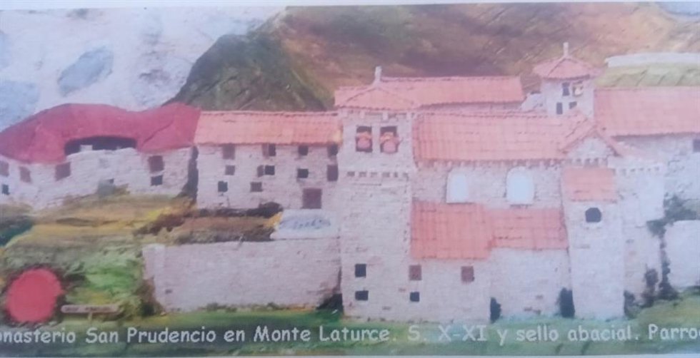 Estampa del Monasterio San Prudencio