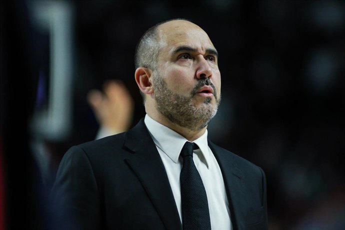 El entrenador del Real Madrid, Chus Mateo.