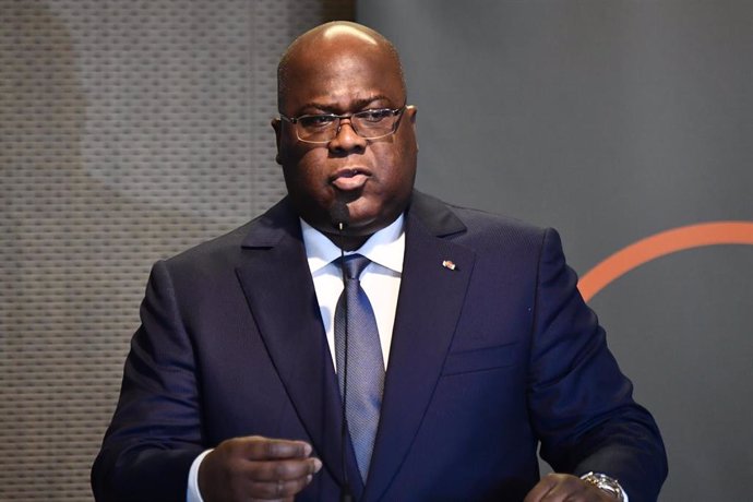 Archivo - El presidente de República Democrática del Congo (RDC), Félix Tshisekedi