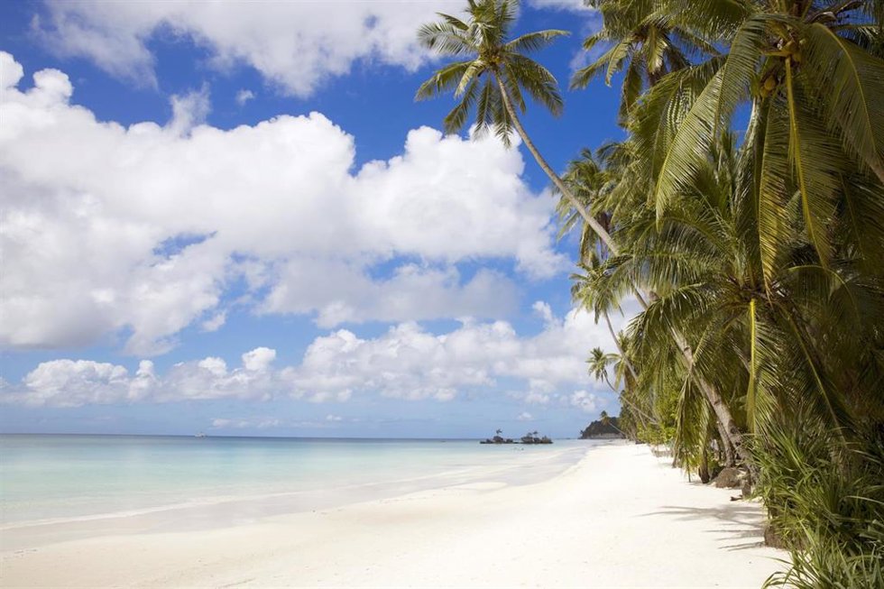 Archivo - Playa de Boracay en Filipinas