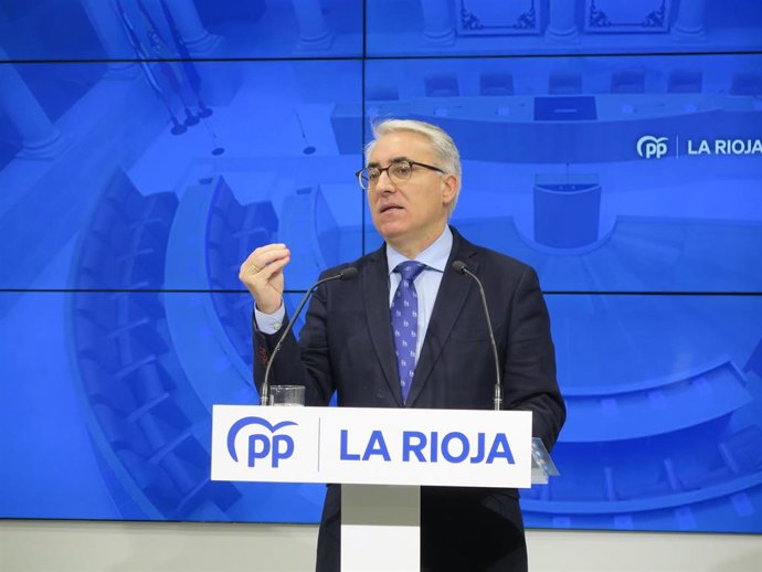 El portavoz del PP, Jesus Ángel Garrido