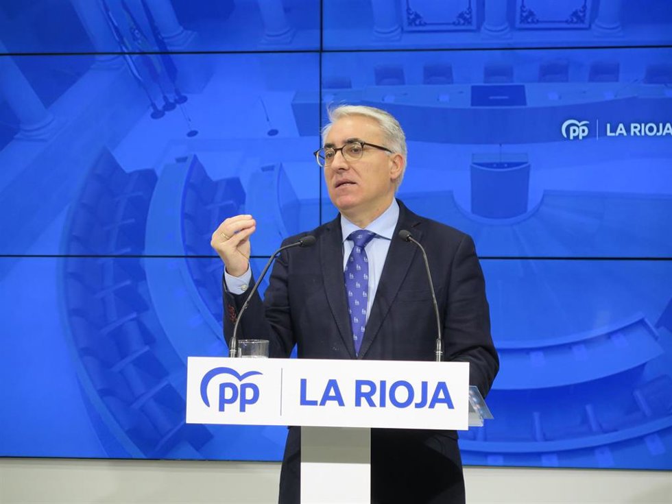 El portavoz del PP, Jesus Ángel Garrido
