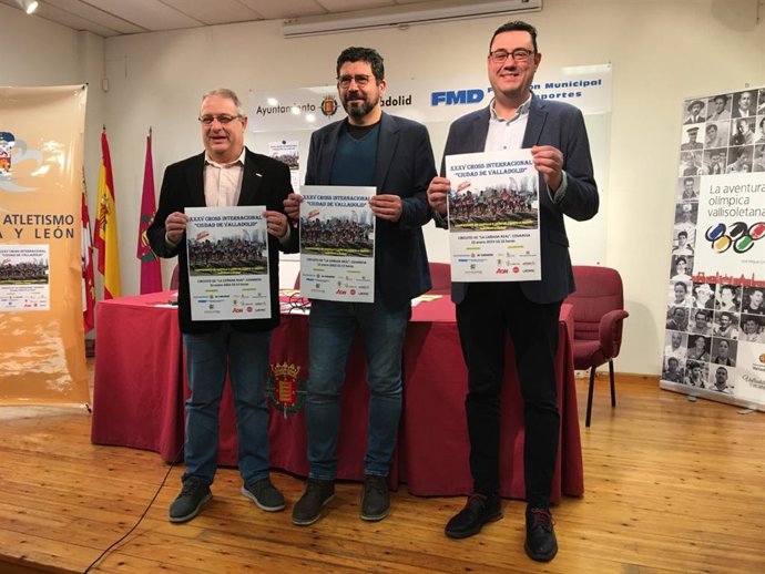 Presentación del Cross Internacional Ciudad de Valladolid.