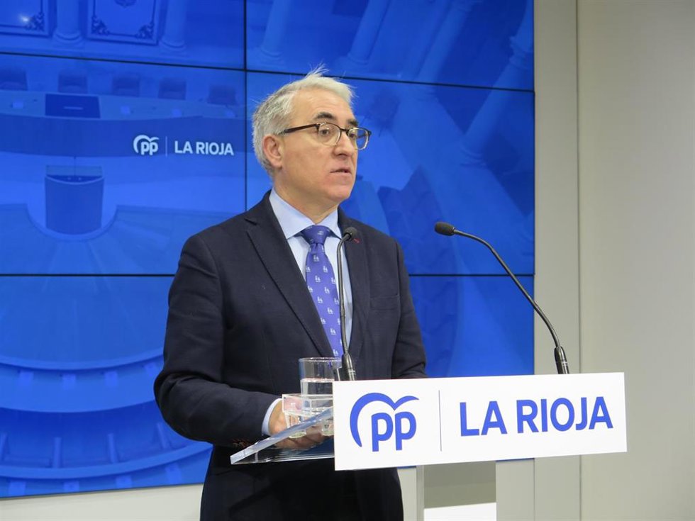 El portavoz del PP, Jesus Ángel Garrido