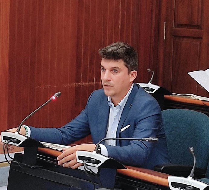 Daniel Fernández, portavoz del PSOE de Santander