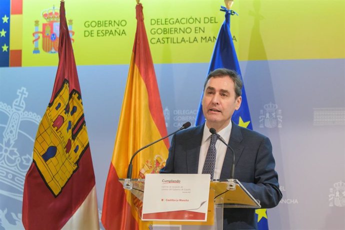 El delegado del Gobierno en Castilla-La Mancha, Francisco Tierraseca.