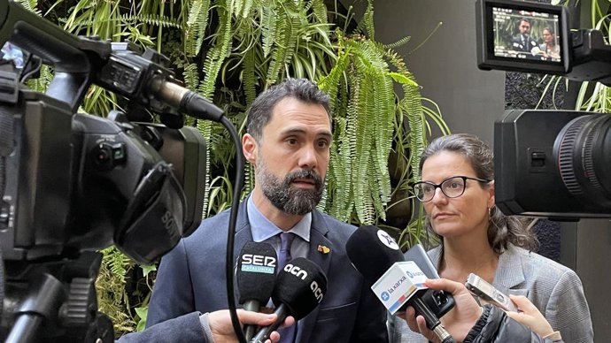El conseller d'Empresa i Treball, Roger Torrent