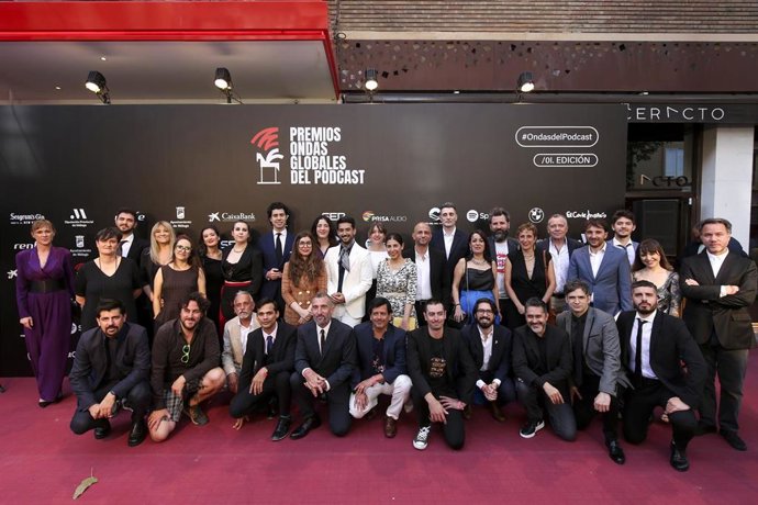 Archivo - Entrega de los Premios Ondas Globales del Podcas, en Málaga.