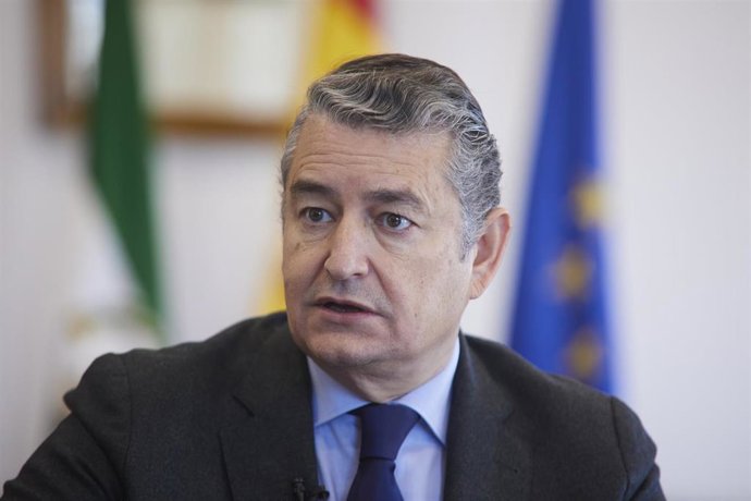 El consejero de la Presidencia, Antonio Sanz, en una imagen de archivo.